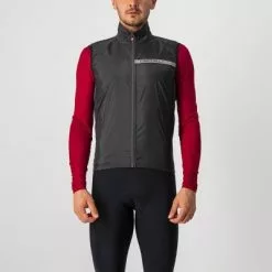 Gilet Coupe Vent Castelli Squadra Stretch - Homme -Vélos Soldes Boutique gilet squadra stretch castelli 2