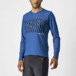 T-shirt Trail Tech ML Castelli Homme